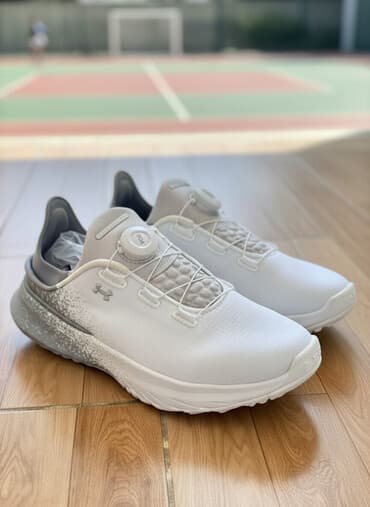 Мужские кроссовки, 40, Under Armour, Новый, цвет - Белый, Бесплатная доставка