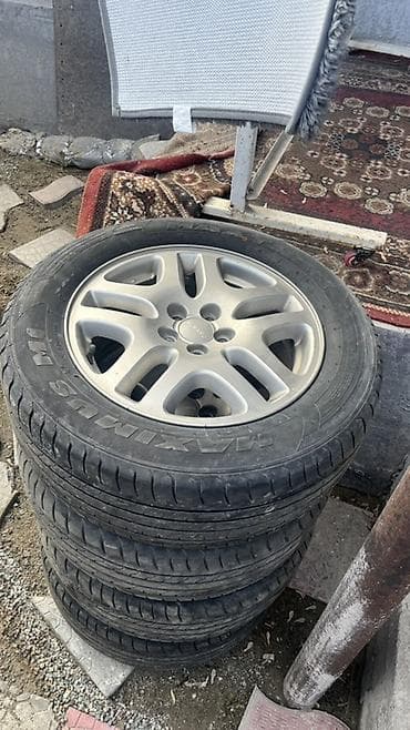 subaru foroster: Колеса в сборе 215 / 60 / R 16, Лето, Б/у, Комплект, Легковые, Литые, отверстий - 5 — 3