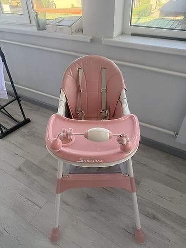 детская ортопедическая обувь бишкек: Детский стульчик для кормления Skillmax, розовый. - Комфортное — 1