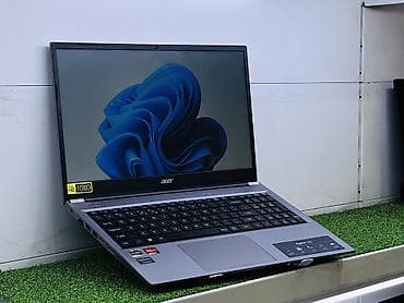 ноутбук acer: Офисный, Б/у, AMD Ryzen 7 — 3