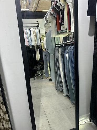 Напольное зеркало в полный рост - Большое вертикальное зеркало в at lalafo.kg Напольное зеркало в полный рост - Большое вертикальное зеркало в