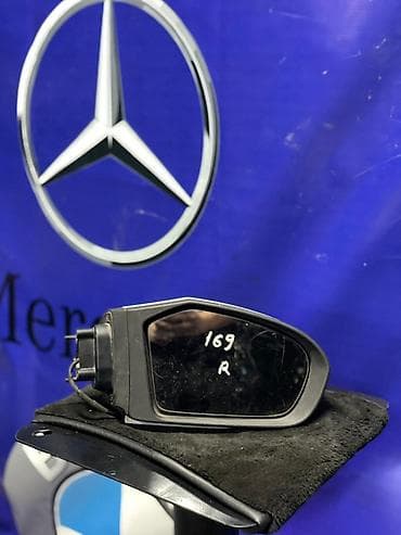 w169: Боковое правое Зеркало Mercedes-Benz Б/у, Оригинал — 2