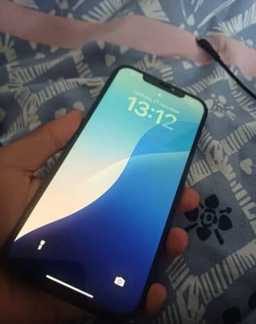 mac safe: IPhone 12 Pro Max, Б/у, 256 ГБ, Pacific Blue, Защитное стекло, Чехол, 88 % — 2