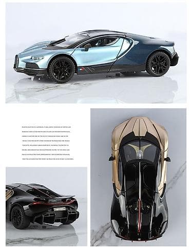 Спорт и хобби: Модель автомобиля Bugatti (масштабная копия) - Детализированная — 8