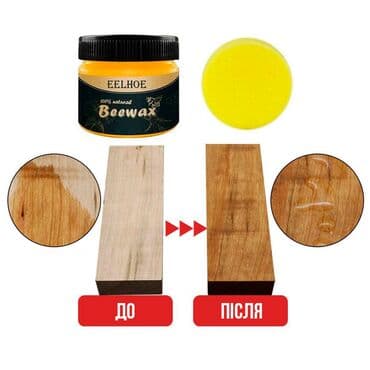 полирол: Полироль натуральный для мебели Beewax пчелиный воск, 80г, для — 1