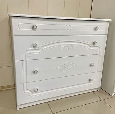 куплю бу спальный гарнитур: Спальный гарнитур, Б/у, Двуспальная кровать, Белоруссия, Самовывоз, Бесплатная доставка, Платная доставка, цвет - Белый — 4