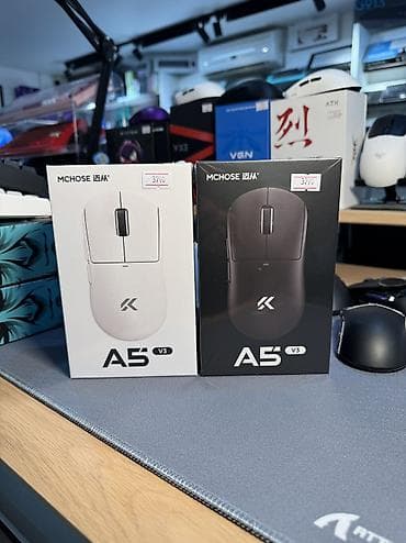 bluetooth kit: 🖱️Mchose A5 V3 Ultralight — ультралёгкая игровая мышь с 8K-откликом — 1