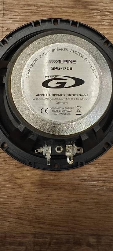 альпинисты: Продаю динамики Alpine, оригинал — 3
