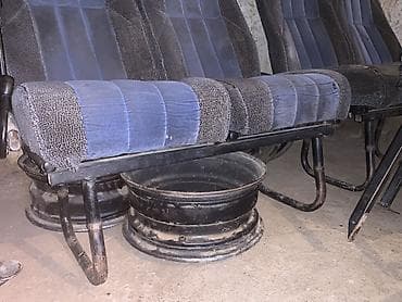 поворотное сиденье: Автобусное сиденье, Ткань, текстиль, Mercedes-Benz 1995 г., Б/у, Оригинал, Германия — 7
