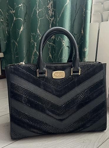 Классические сумки: Классическая сумка, Michael Kors, США, Материал: Комбинированный материал, Жёсткая конструкция, Женские, Новый — 2