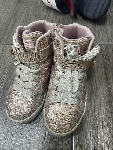 nike tech fleese: Детские высокие кеды Skechers - Модель: на шнуровке с боковой молнией — 3