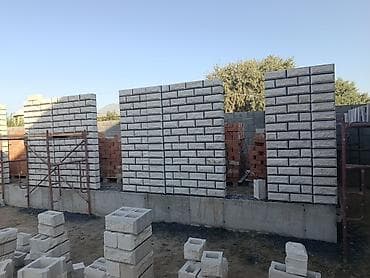 Ремонт и строительство: Пескоблок Рваный, Заборный, 400x200x200, Самовывоз — 5