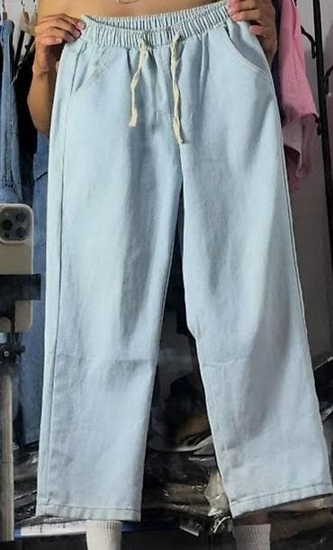 джинсы ливайс: Брюки Джоггеры, Осень-весна, Китай, Хлопок, Новый, XL — 3