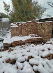 декаративный кирпич: Полнотелый, таблетка, Жженый кирпич, Одинарный, 250×120×65 — 2