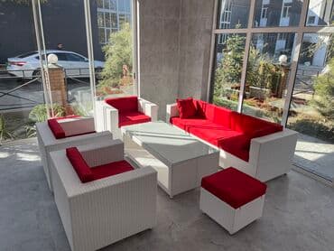 ручная работа салфетка на стол: Комплекты плетеной мебели — 1