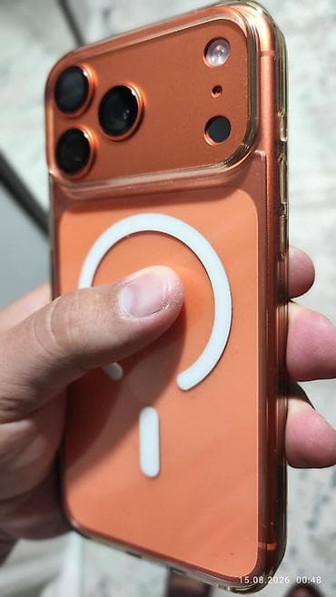 redmi note 1: IPhone 17 Pro Max, Новый, 512 ГБ, Оранжевый, Зарядное устройство, 100 % — 3
