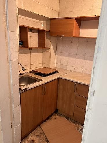 Кухонный гарнитур, цвет - Коричневый, ДСП