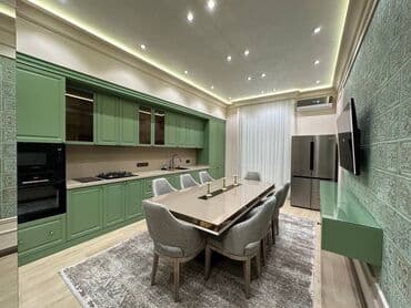 аренда однокомнатной квартиры бишкек: 1 комната, Душевая кабина, Постельное белье, Кондиционер — 12