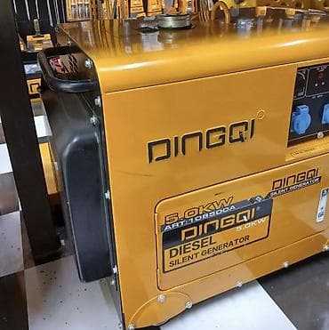 generator: Дизельный генератор DINGQI 5.0 kW Silent Generator. Компактная — 1