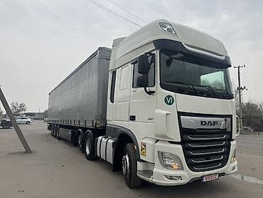 Тягач, DAF, Тентованный