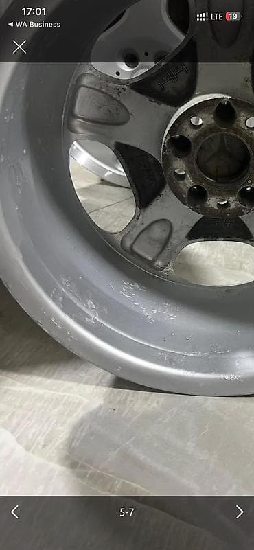 dewoo damas: Литые Диски R 18 AMG, Комплект, отверстий - 5, Б/у — 5