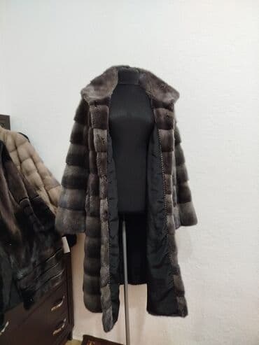 Атайын кийим: Шуба, Норка, Узун модель, Италия, M — 9
