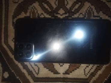 band 10: Samsung Galaxy M33 5G, Б/у, 128 ГБ, цвет - Черный, eSIM — 2