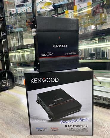 кенвуд мафон: Усилитель Новый, 80 Вт, Каналов: 2 — 1