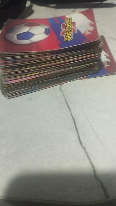 Коллекция карточек “Star Card” на футбольную тематику. - Толстая