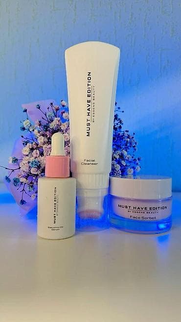 Парфюмерия: Набор косметики и аромат 1) Увлажняющий крем для лица Essens Aloe — 10