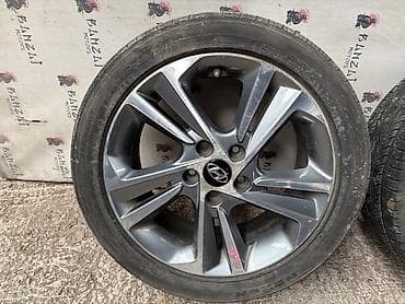 Колеса в сборе 225 / 45 / R 17, Лето, Б/у, 1 шт, Легковые, Литые, отверстий - 5