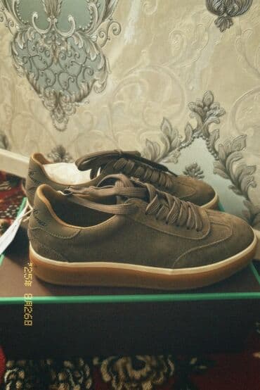 кышкы бут кийимдер: Кеды Loro Piana - Материал верха: замша (мягкая, бархатистая фактура) — 3