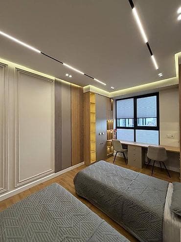 3 комнаты, 105 м², Асанбай мкр Элитка, 10 этаж, Косметический ремонт — 7