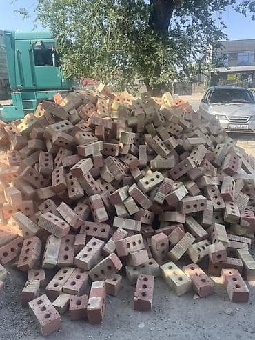 крыша жавабыз: Пустотелый, дырчатый, Жженый кирпич, Полублок, 250×120×90 — 7