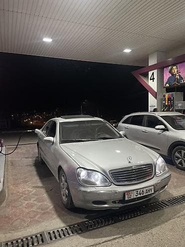 машина мерс с: Mercedes-Benz S-Class: 1999 г., 5 л, Автомат, Бензин, Седан — 10