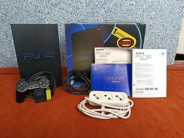 PlayStation 2 (PS2) — комплект в полноценной заводской комплектации
