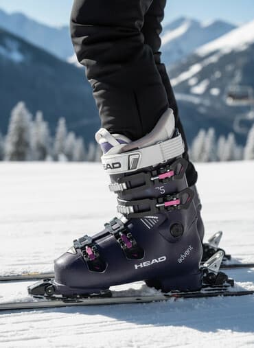 настольный теннисная ракетка: Горнолыжные сапоги Head женские, размер 24,5 см (38 размер) жесткость — 2