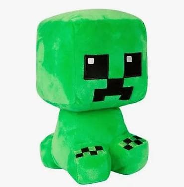Оюнчуктар: Мягкая игрушка Крипер (Minecraft) Плюшевая игрушка в виде персонажа — 1