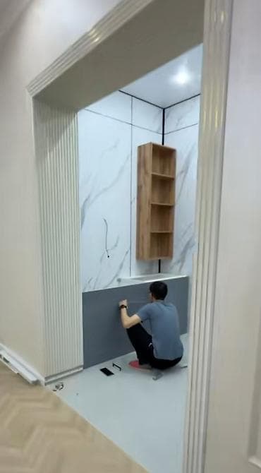 Мебель: Спальный гарнитур, Двуспальная кровать, цвет - Черный — 5