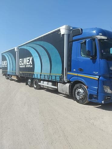 byd leopard 8: Тягач, Mercedes-Benz, 2013 г., Шторный — 4