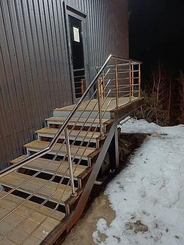 стойки вешалки: Изготовление перил Материал: Нержавеющая сталь, Для дома — 9