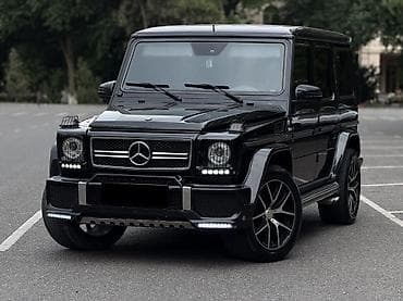 Mercedes-Benz G-Class: 2002 г., 5 л, Газ — 5