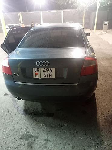a4 b6: Audi A4: 2001 г., 2 л, Вариатор, Бензин, Седан — 3