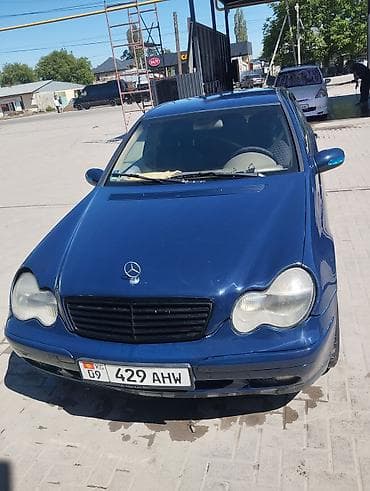 Транспорт: Mercedes-Benz C-Class: 2000 г., 2 л, Кол менен иштөөчү, Бензин, Седан — 4