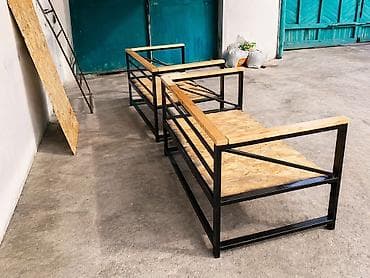 loft mebel: Прямой диван — 2