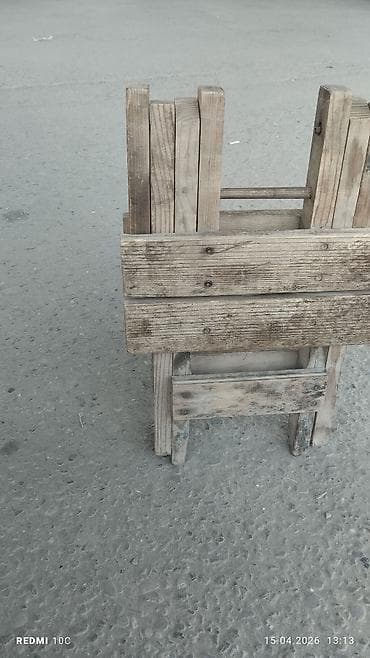 складная табуретка: Табуретка, Дерево, Раскладной — 2