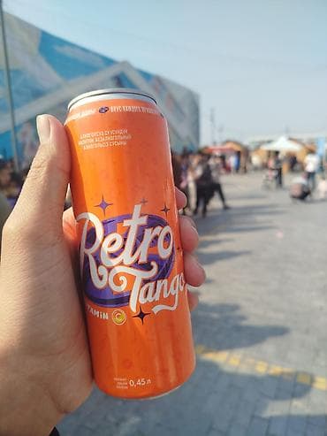 вода провод: Газированный безалкогольный напиток Retro Tango в банке 0,45 л. - — 1