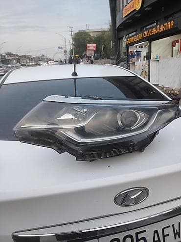 налобный фанарик: Передняя левая фара Kia 2019 г., Оригинал — 1