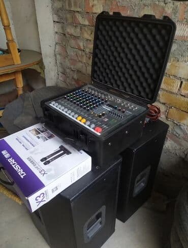 Сдаю аппаратуру колонки ТАМАДА АККОРДЕОН КОМУЗ # калонки#