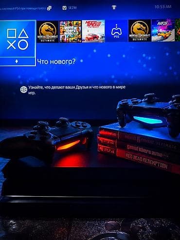 xbox 360 core: PlayStation 4 pro (1Тб) очень хорошая приставка использовалась в — 1